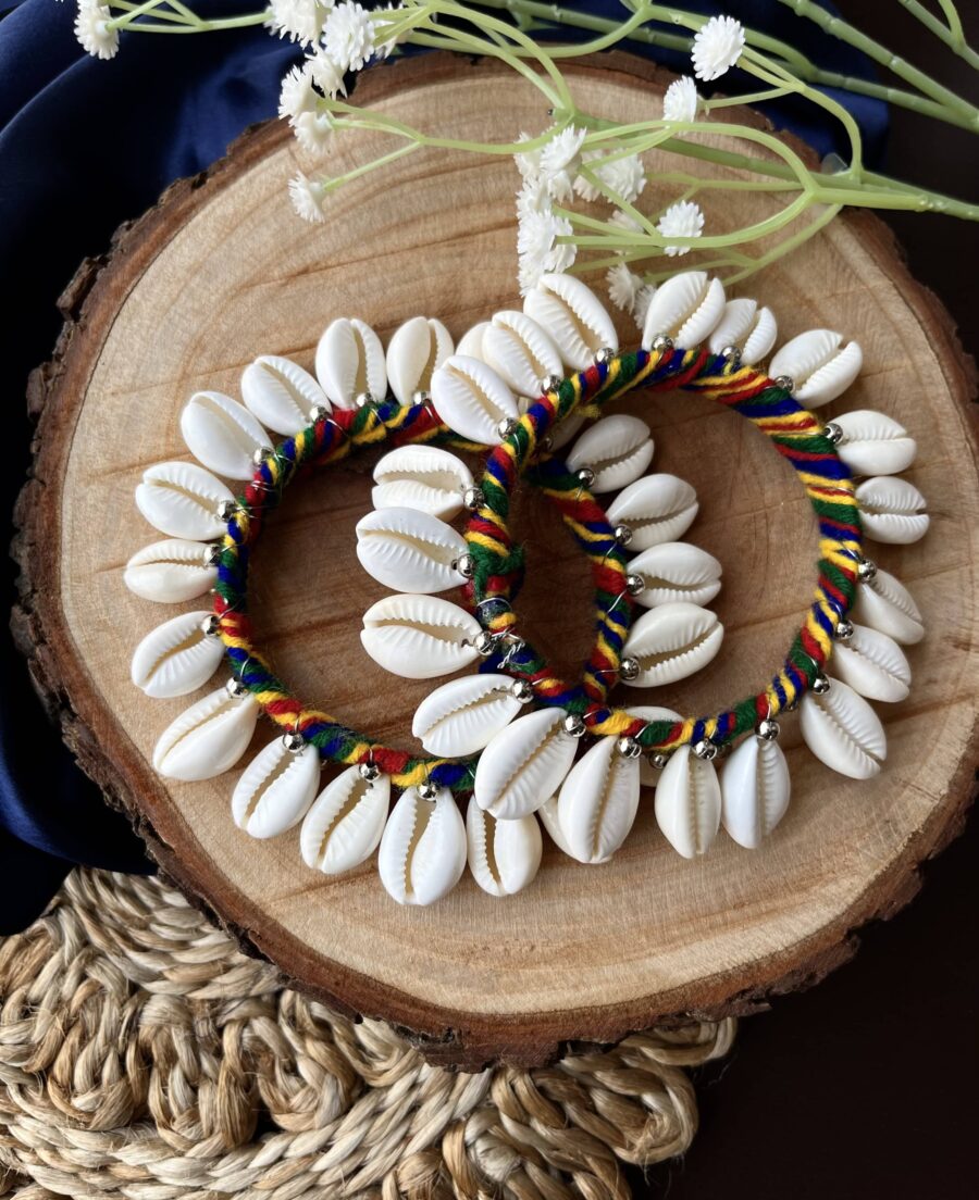 Cowrie Bangles Multi