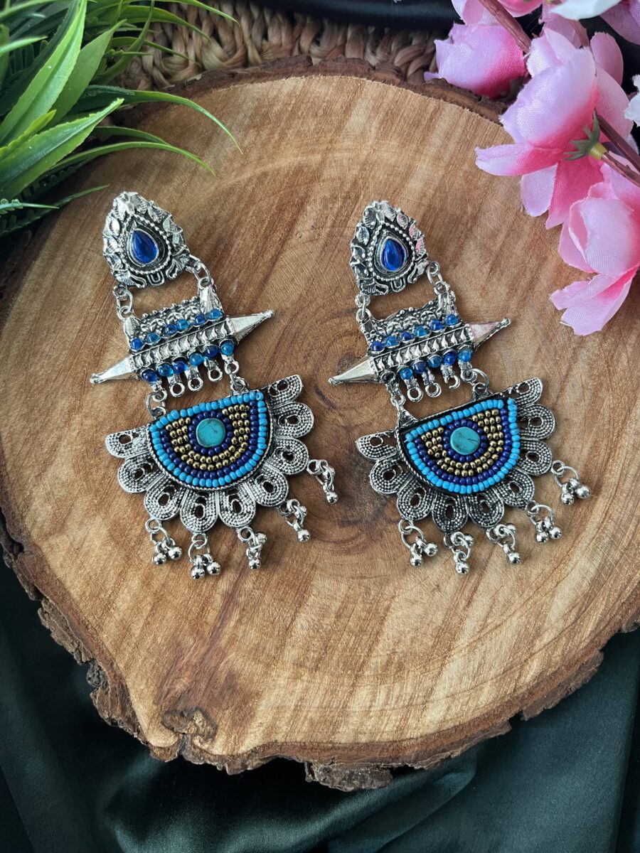 Aparna Jhumki- Blue